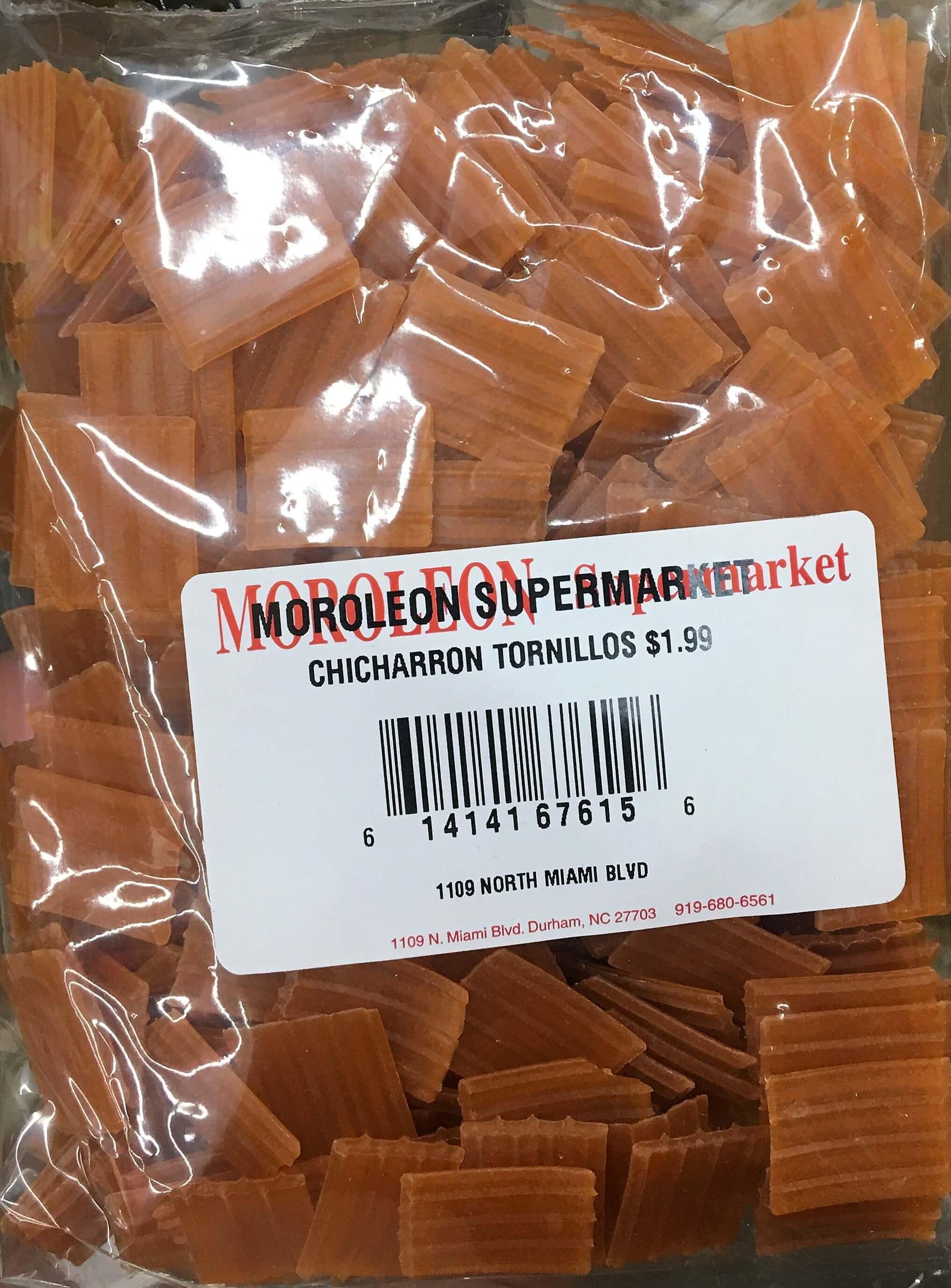 Moroleon - Chicharron Wheat Snacks Mini Square 0.5 Lb.