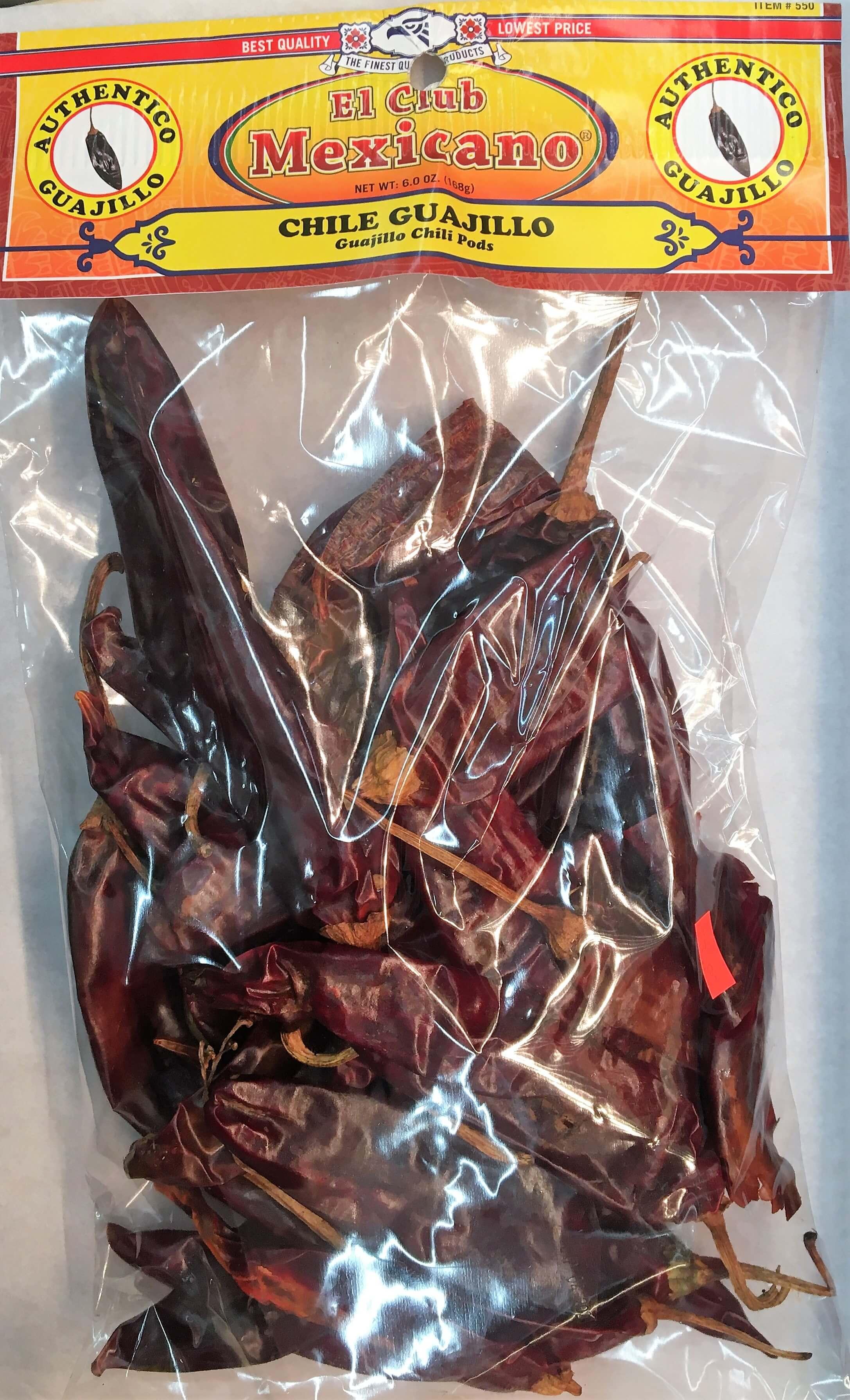 El Club Mexicano - Guajillo Chili Pods 6.0 oz.