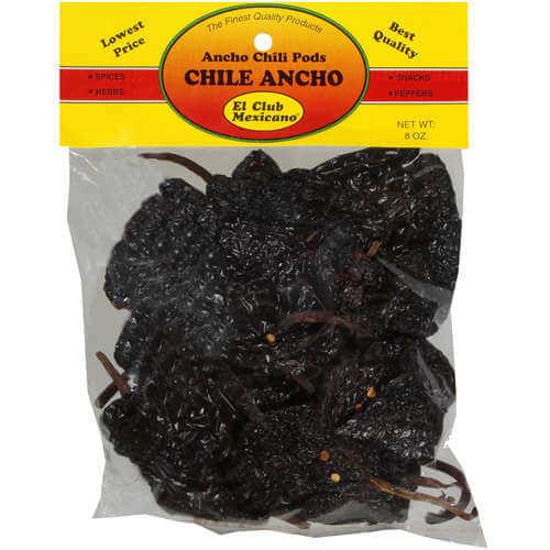 El Club Mexicano - Ancho Chili Pods 8.0 oz.