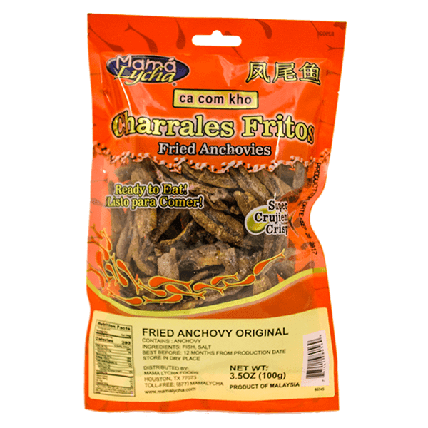 Mama Lycha - Fried Anchovies Chili & Lime 3.5oz