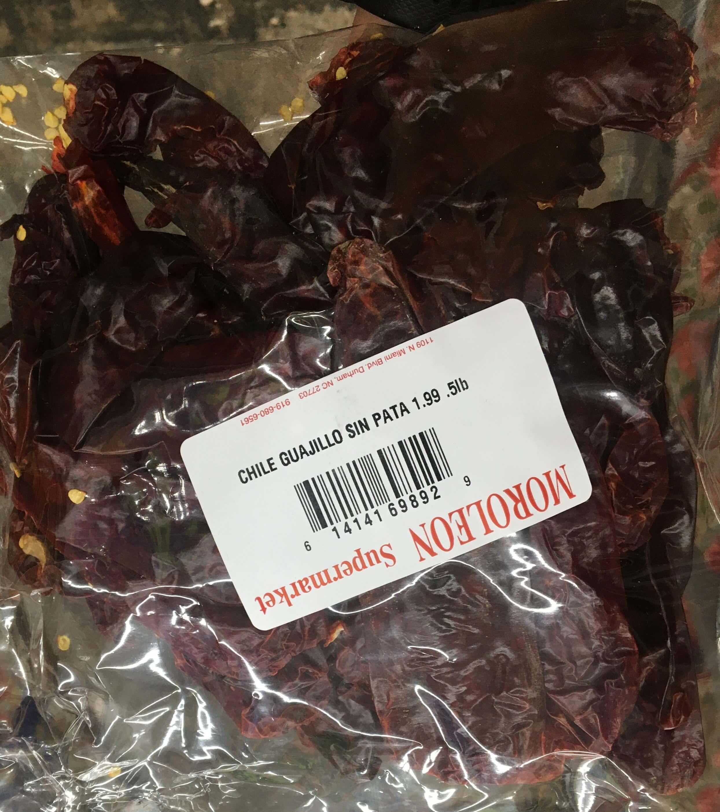 Moroleon - Chile Guajillo Sin Pata 0.5Lb.