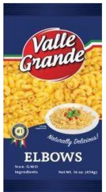 Valle Grande - Elbows Pasta 16oz.