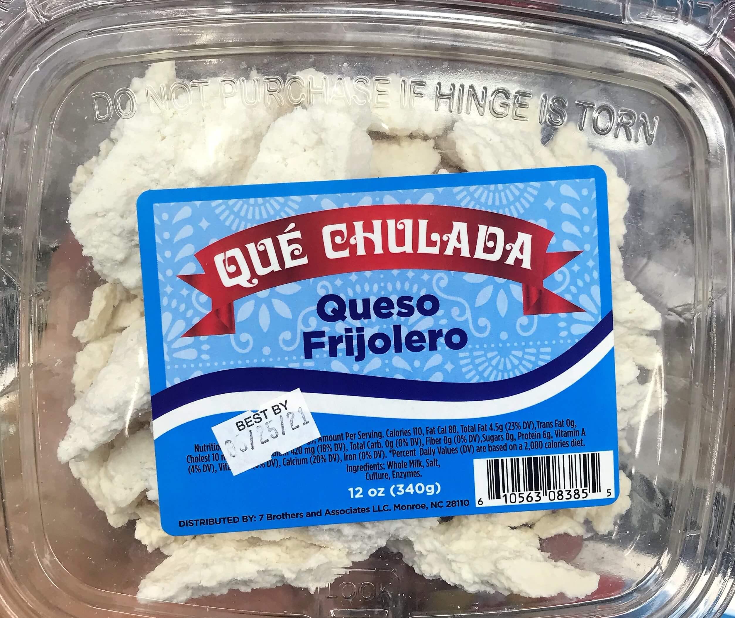 Que Chulada - Cheese Frijolero 12oz