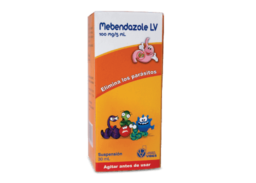 Mebendazole LV - Suspension Eliminate Parasites 30ml