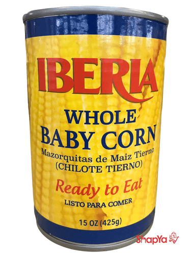 Iberia - Whole Baby Corn 15oz