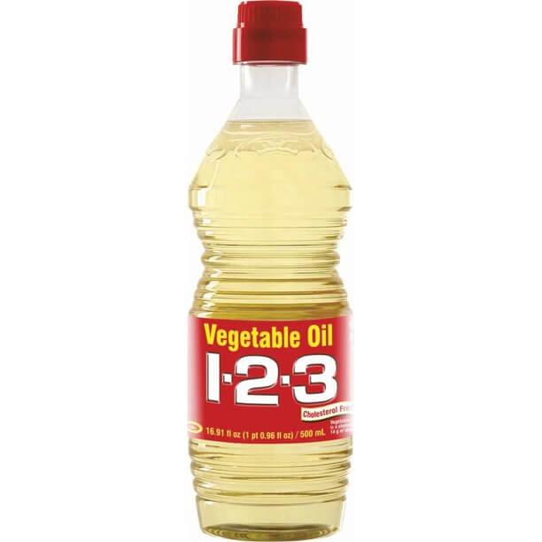 1-2-3 Vegetable Oil 16.91 oz.