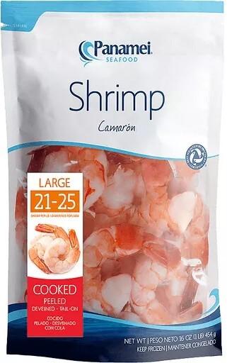 Panamei Seafood - Frozen Shrimp Large 1 Lb