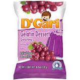 D'Gari - Grape Gelatin Dessert 4.2oz