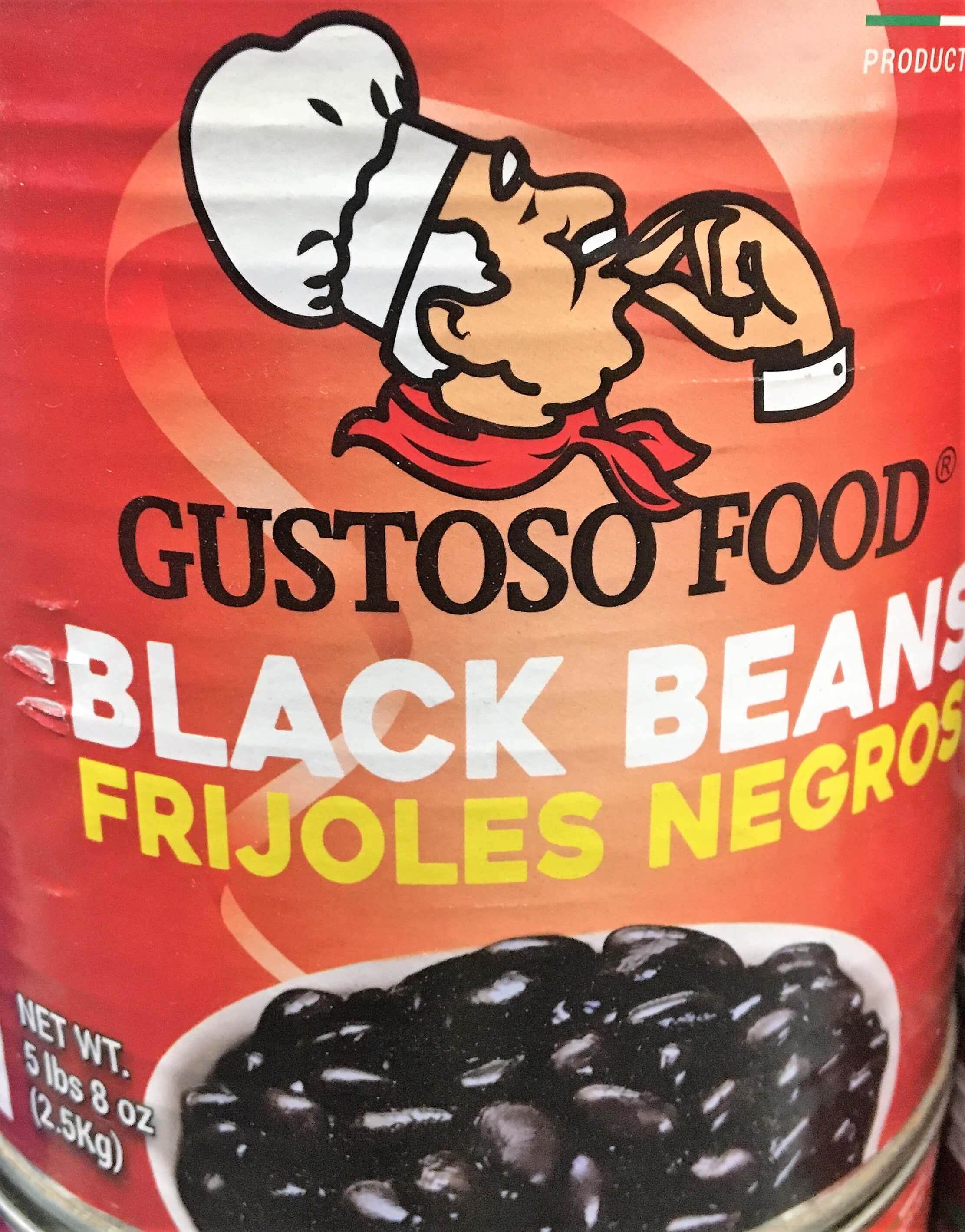 Gustoso Food - Black Beans 8oz.