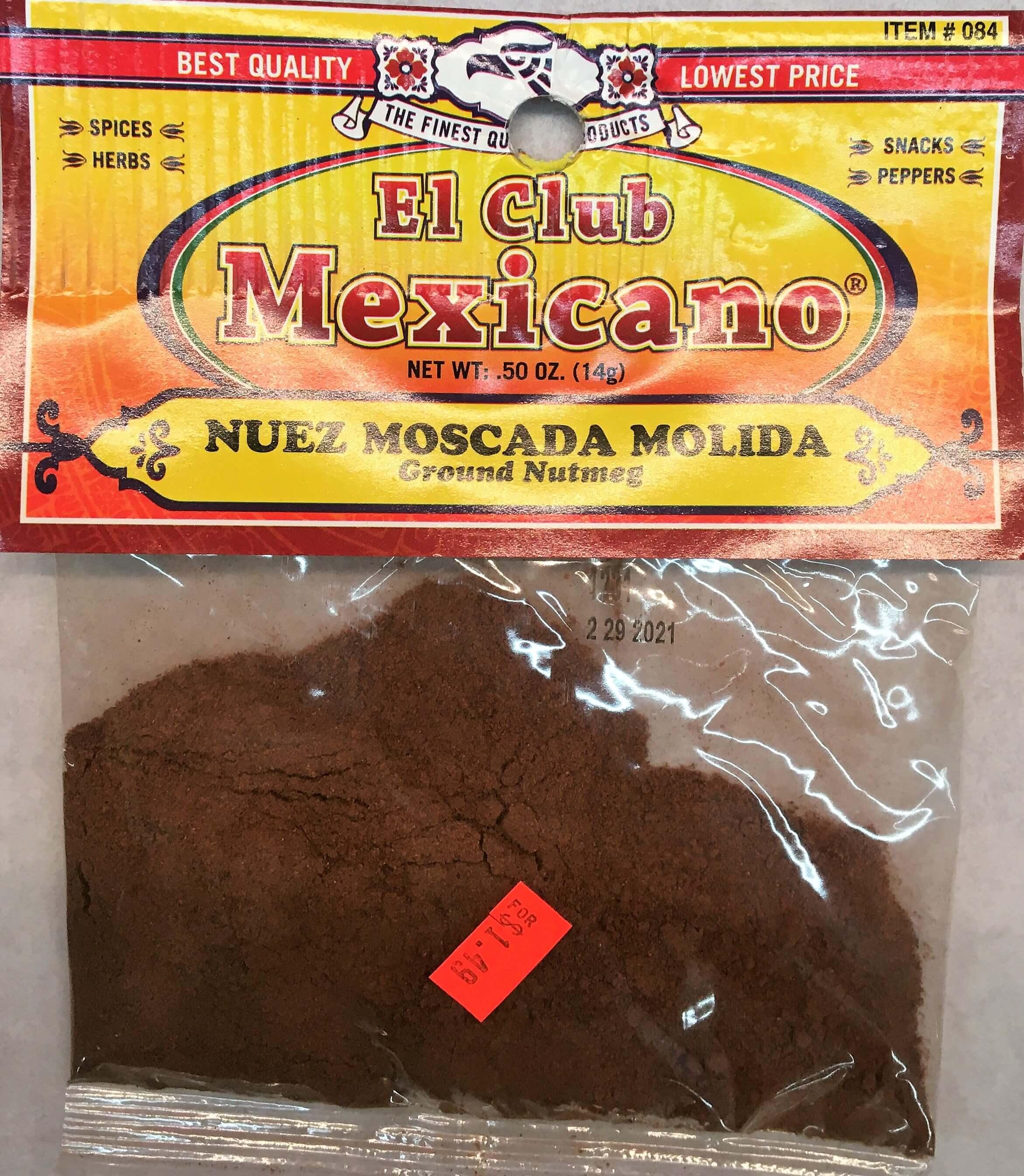 El Club Mexicano - Ground Nutmeg 0.50 oz