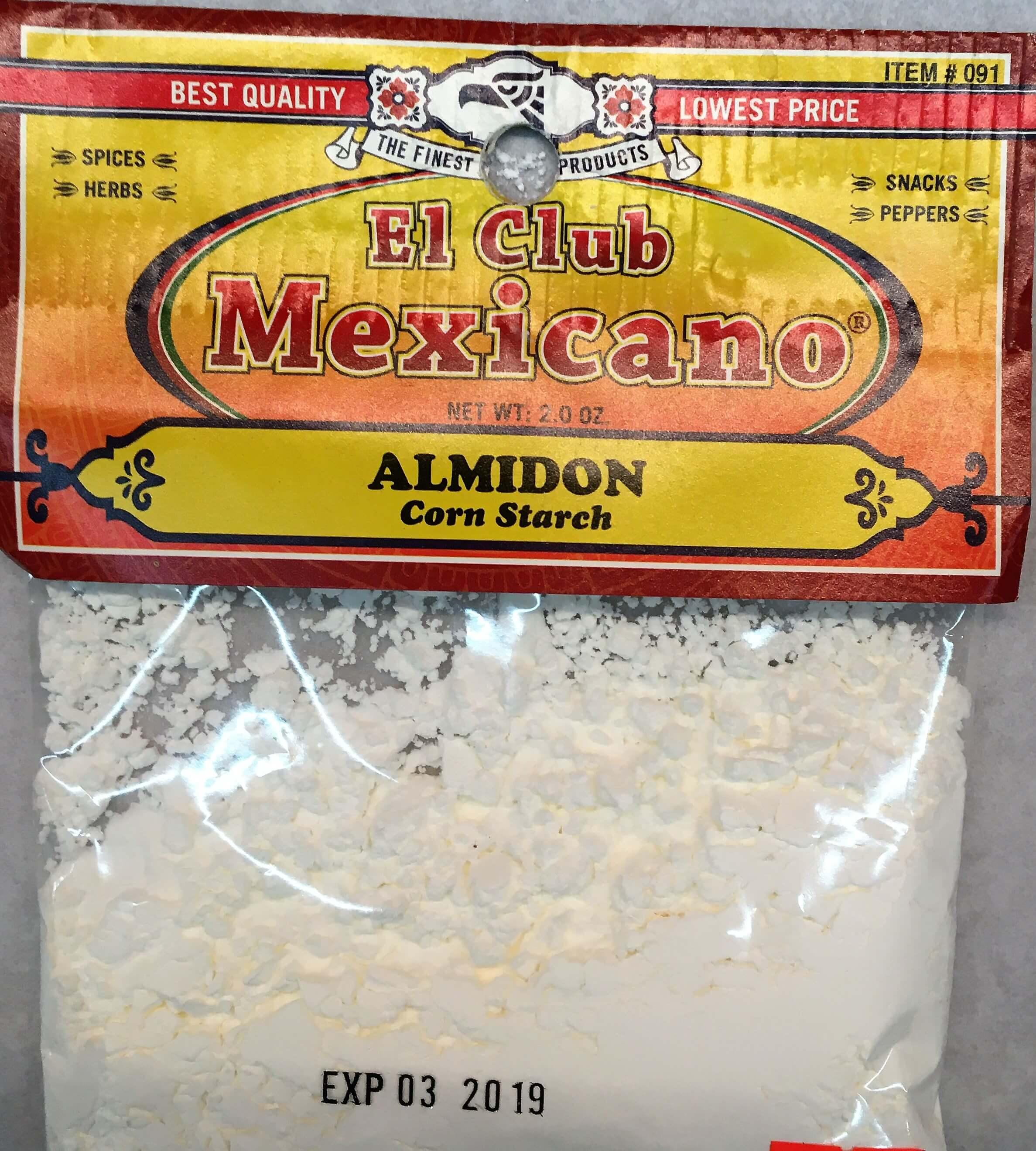 El Club Mexicano - Corn Starch 2.0 oz.