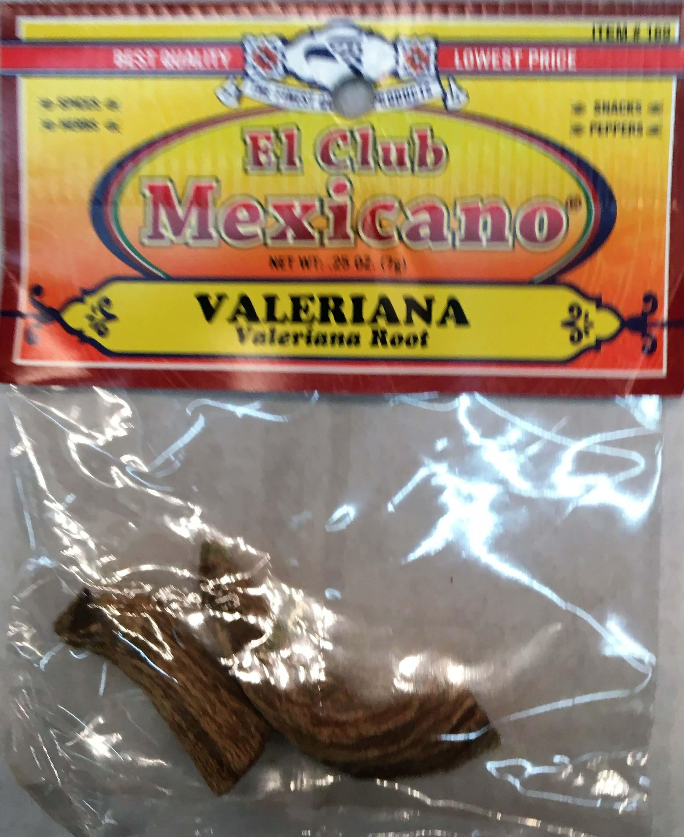 El Club Mexicano - Valeriana Root 0.25 oz.