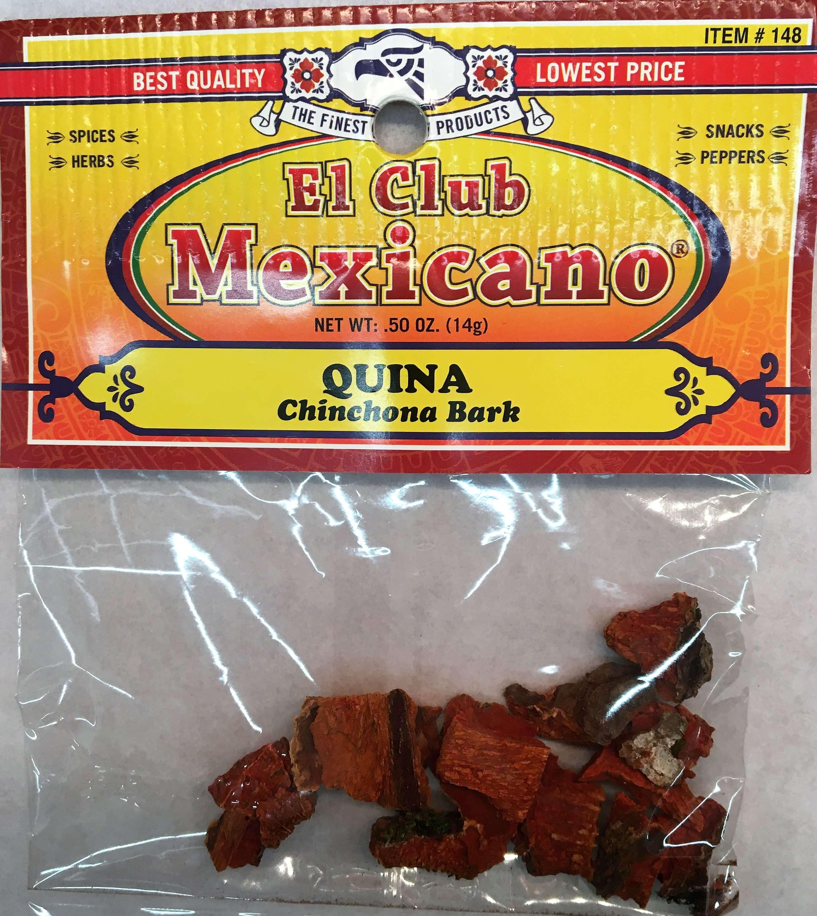 El Club Mexicano - Chinchona Bark 0.50 oz.