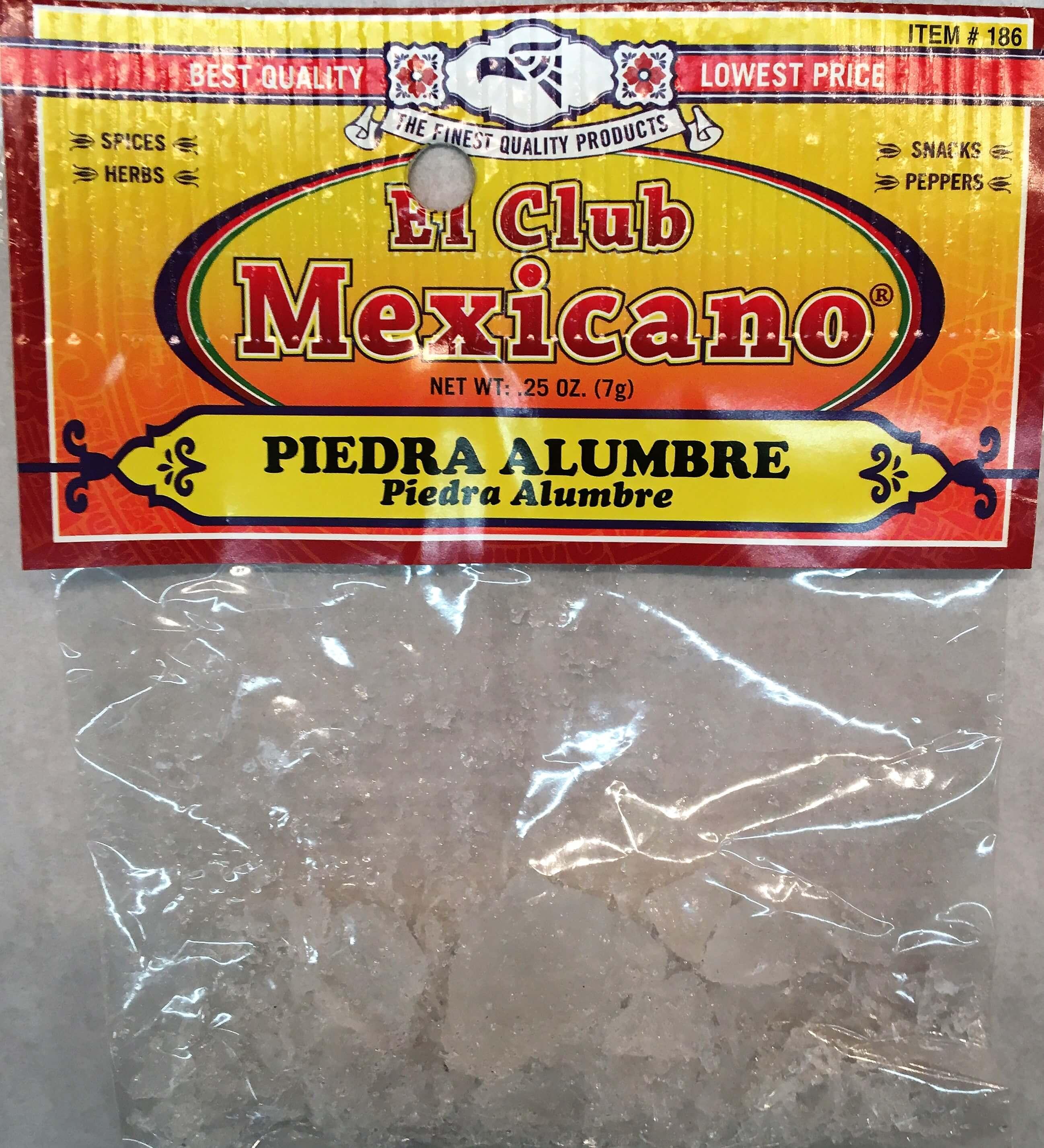 El Club Mexicano - Piedra Alumbre 0.25 oz.