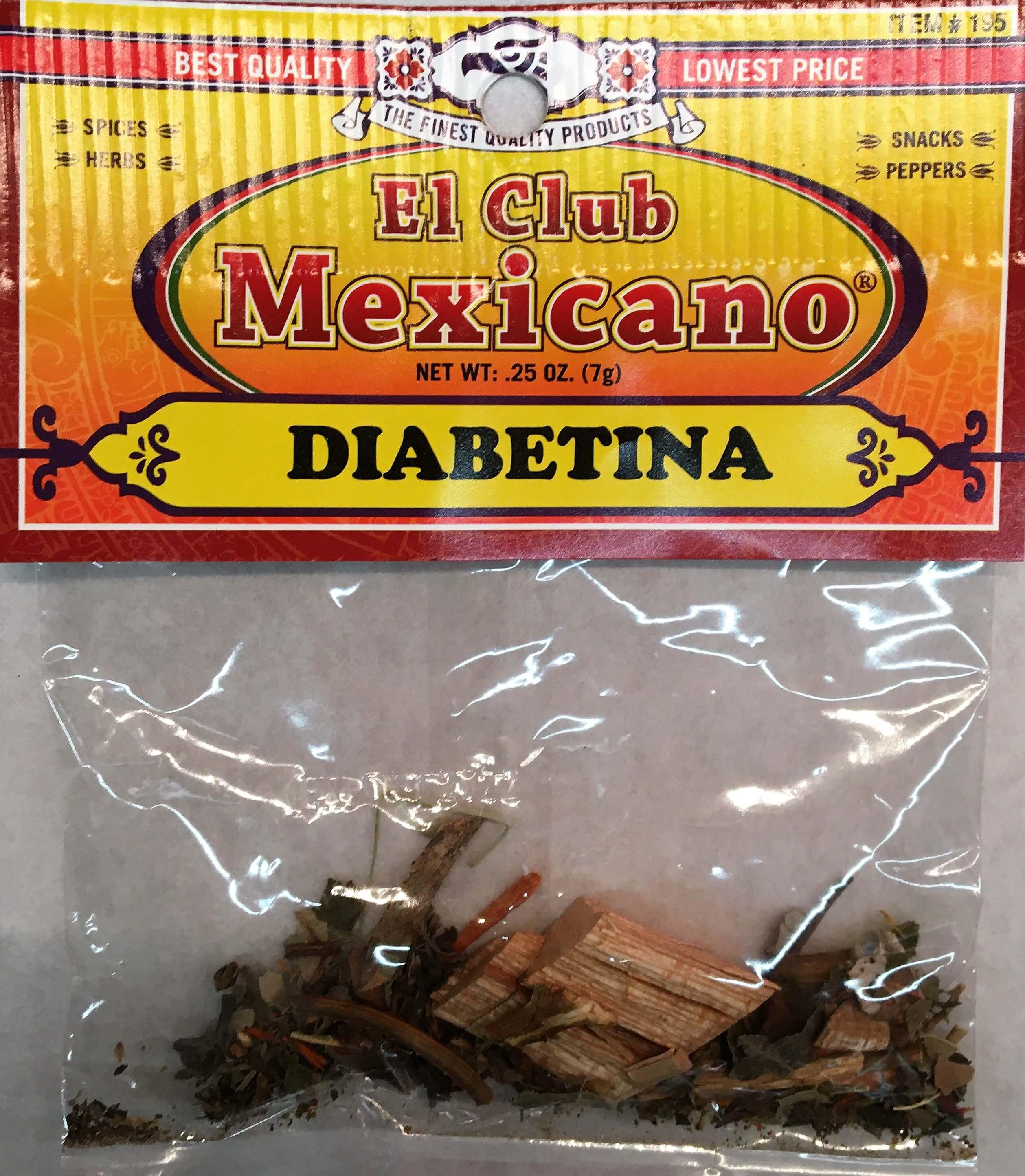 El Club Mexicano - Diabetina 0.25 oz.