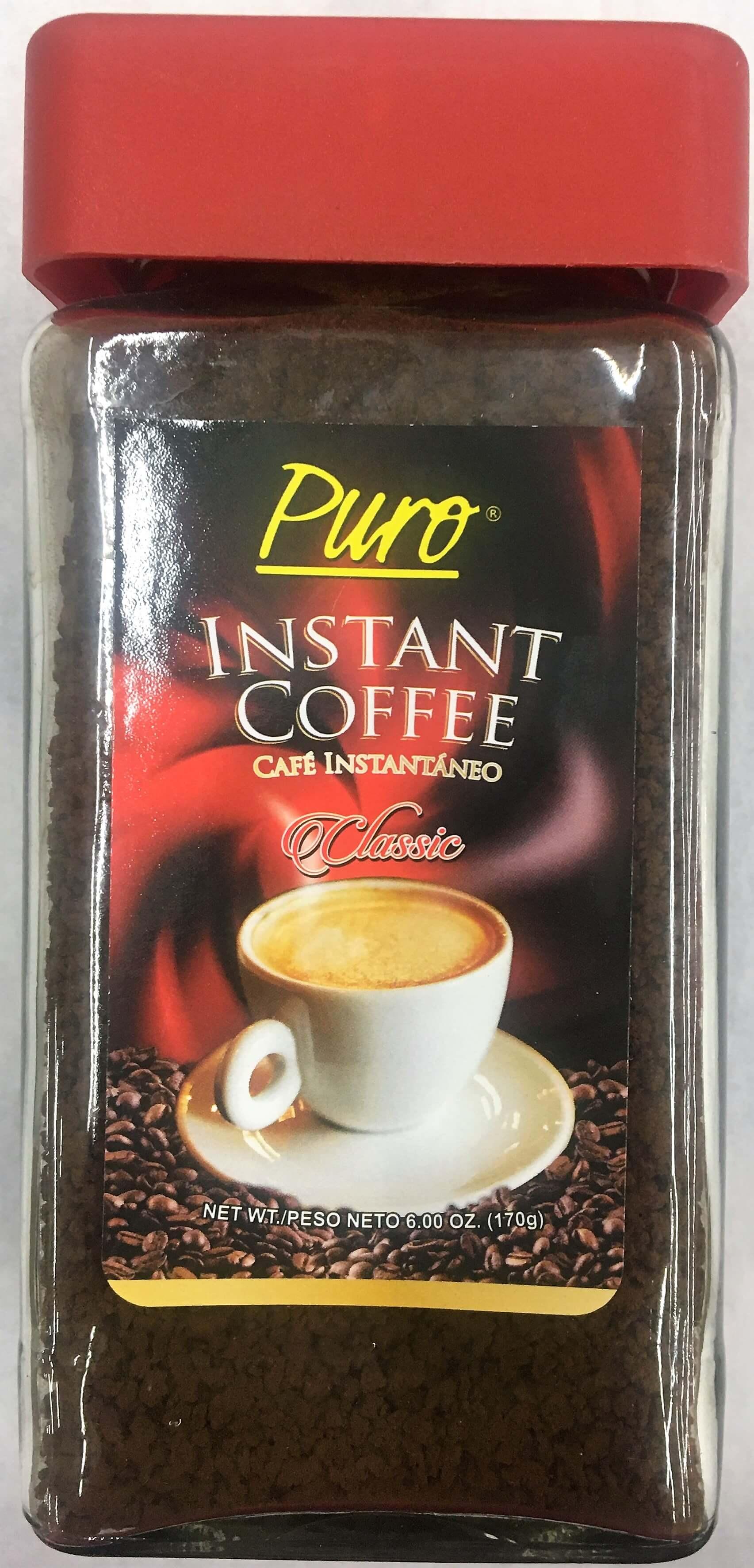 Puro - Instant Coffee Classic 6 oz