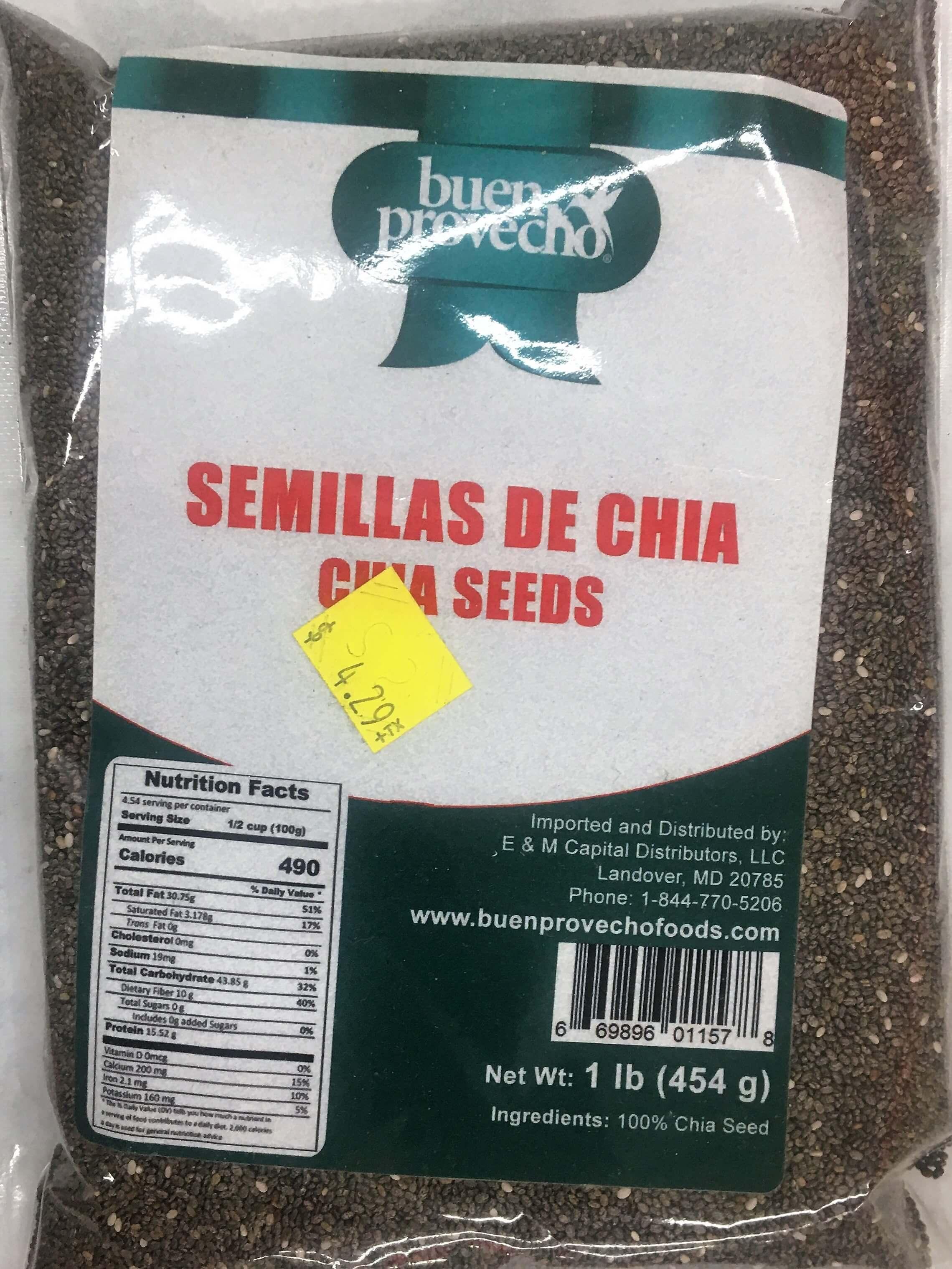 Buen Provecho - Chia Seeds 1 Lb