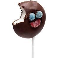 Ricolino - Paleta Payaso Marshmallow with Chocolate Flavored Coating and Gum 10ct