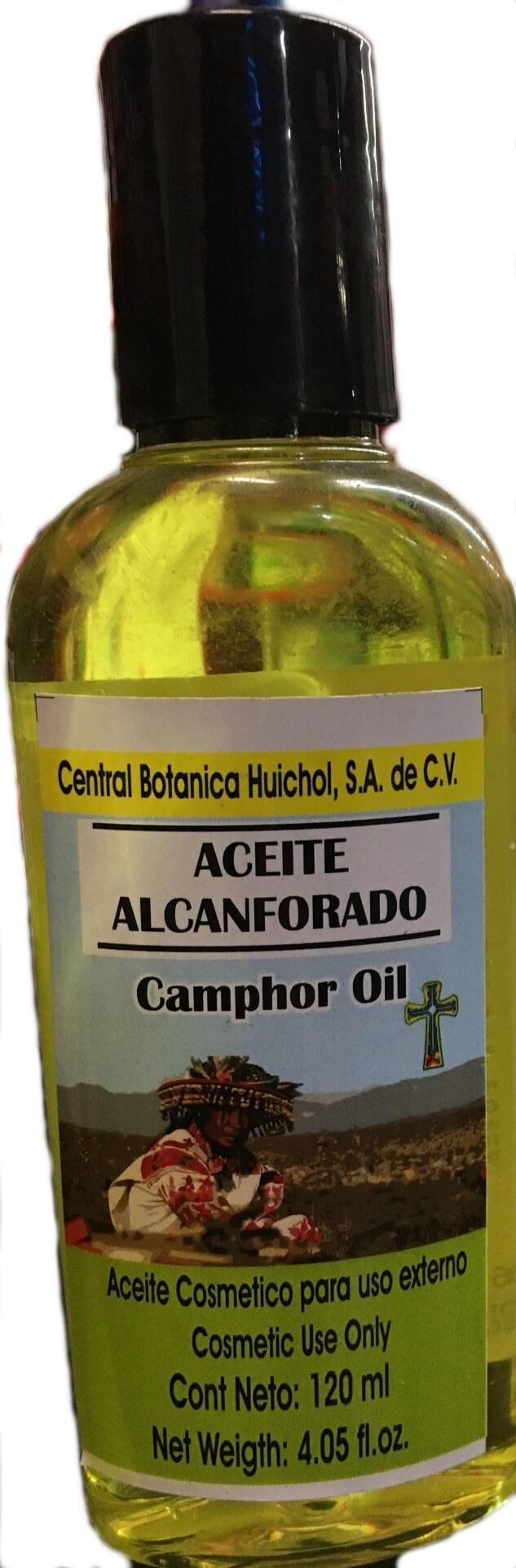 Central Botica Huichol S.A de C.V - Camphor Oil 4.05oz