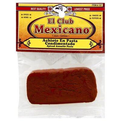 El Club Mexicano - Spiced Annatto Paste 2.0 oz
