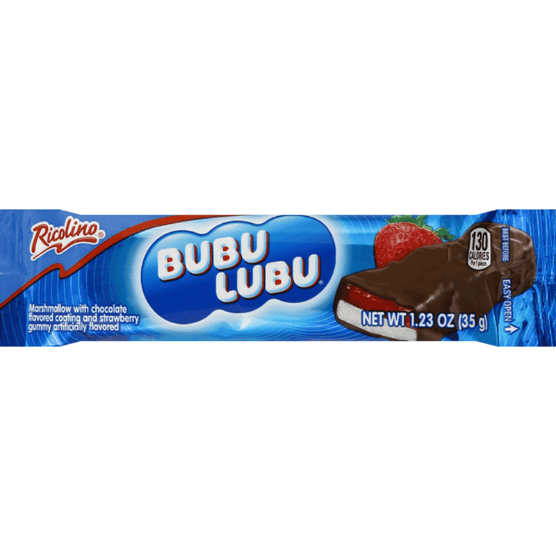 Ricolino - BUBU LUBU Marshmallow with Chocolate 1.23 oz