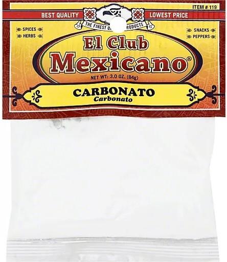 El Club Mexicano - Carbonato 3.0 oz.