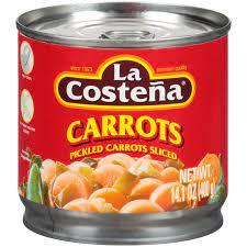 La Costeña - Pickled Sliced Carrots 14.1 oz