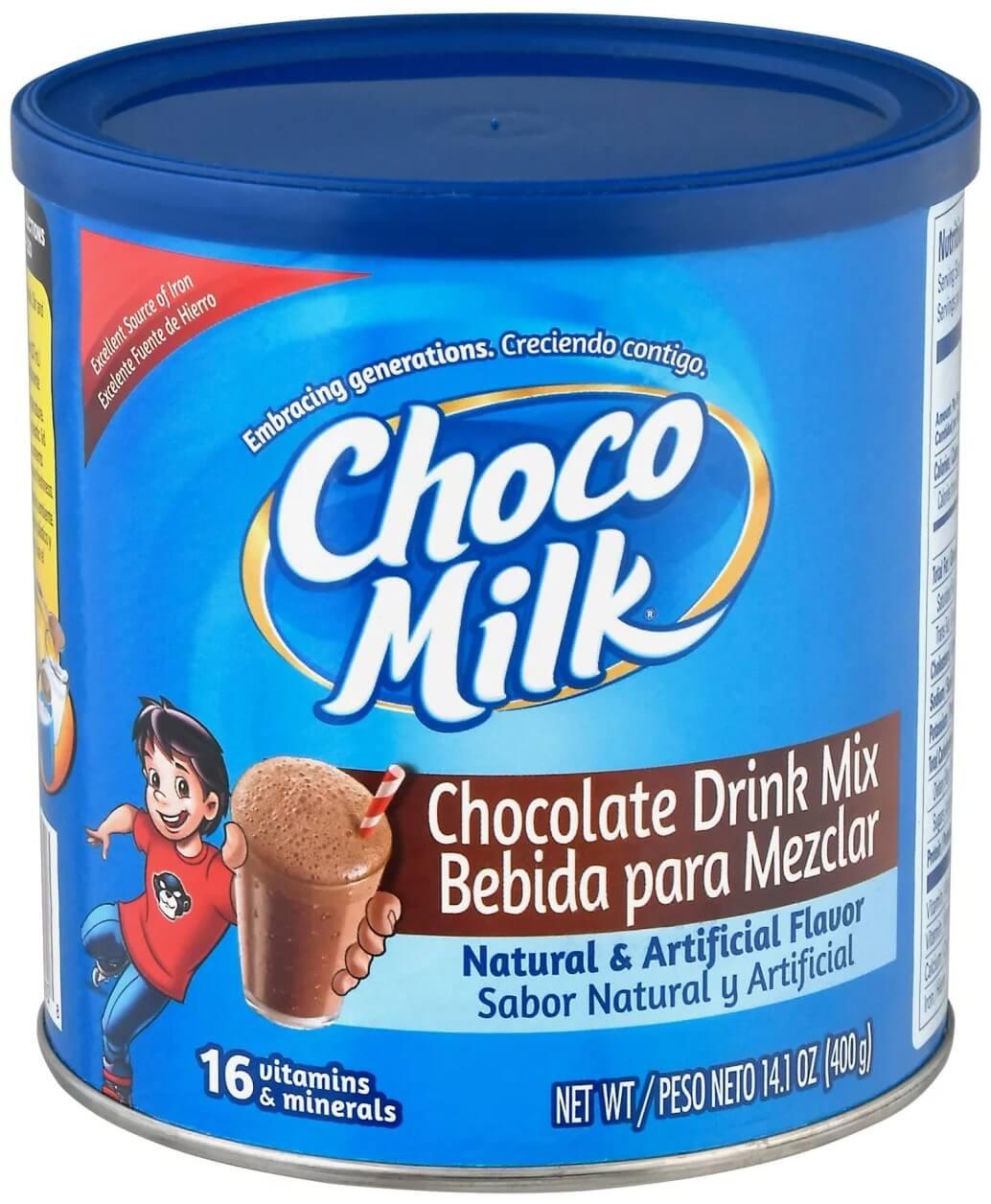 Choco Milk - Chocolate Drink Mix, Chocolate Flavor 14.1 oz