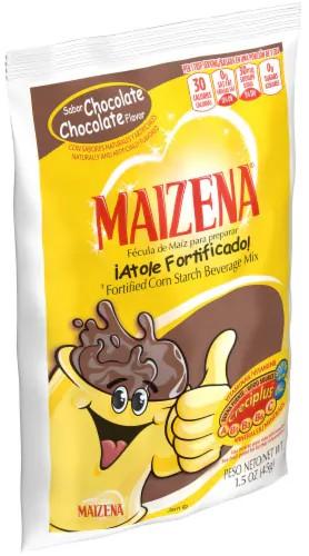 Maizena - Fortified Corn Starch Beverage Mix, Chocolate Flavor 1.5 oz