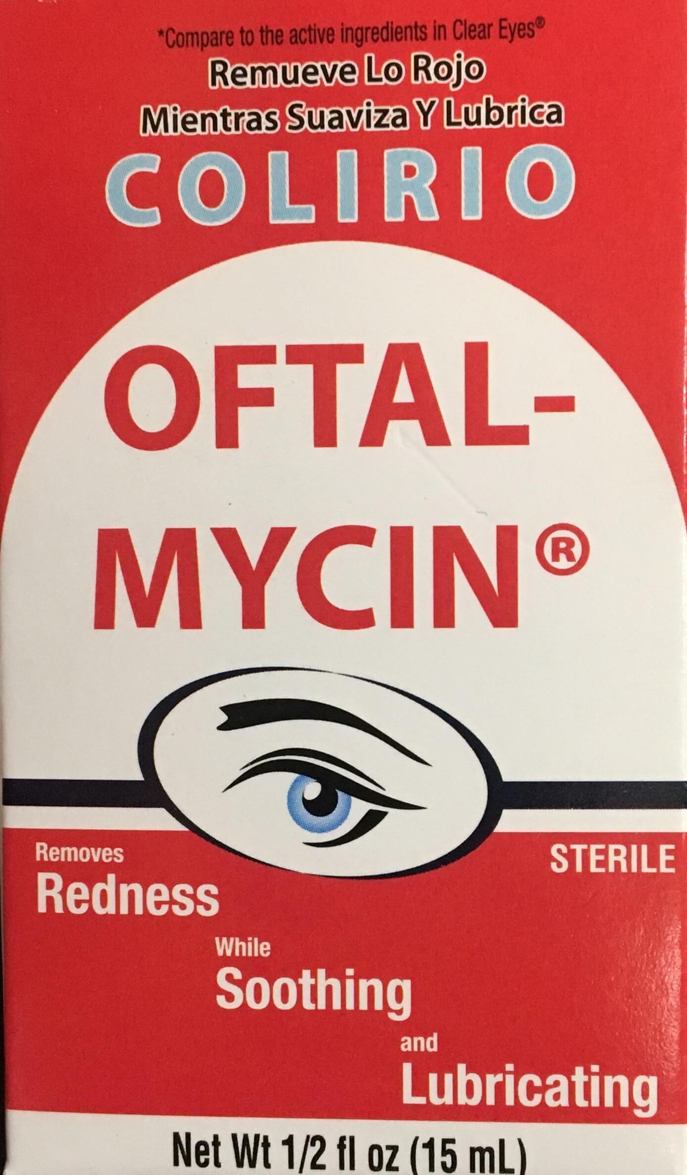 Oftal-Mycin - Colirio Lubricant Eye 0.5 oz