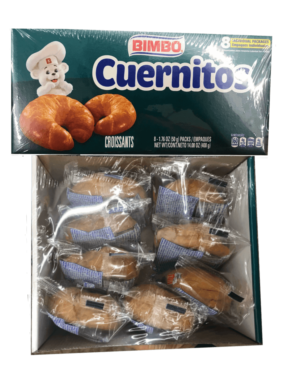 Bimbo - Cuernitos Croissants 8ct. 14.08oz