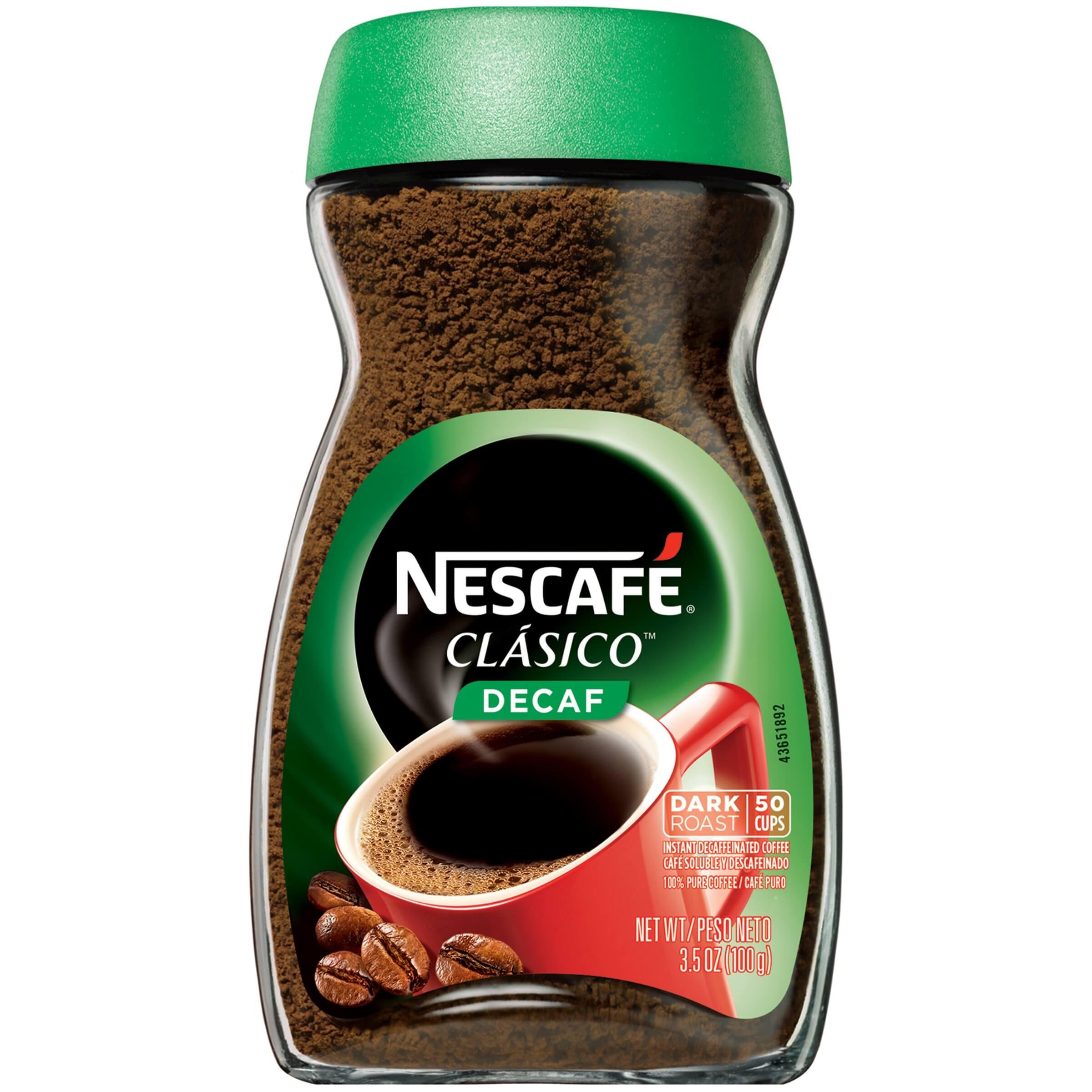 Nescafe - Instant Coffee Dark Roast Clasic Decaf 3.5oz