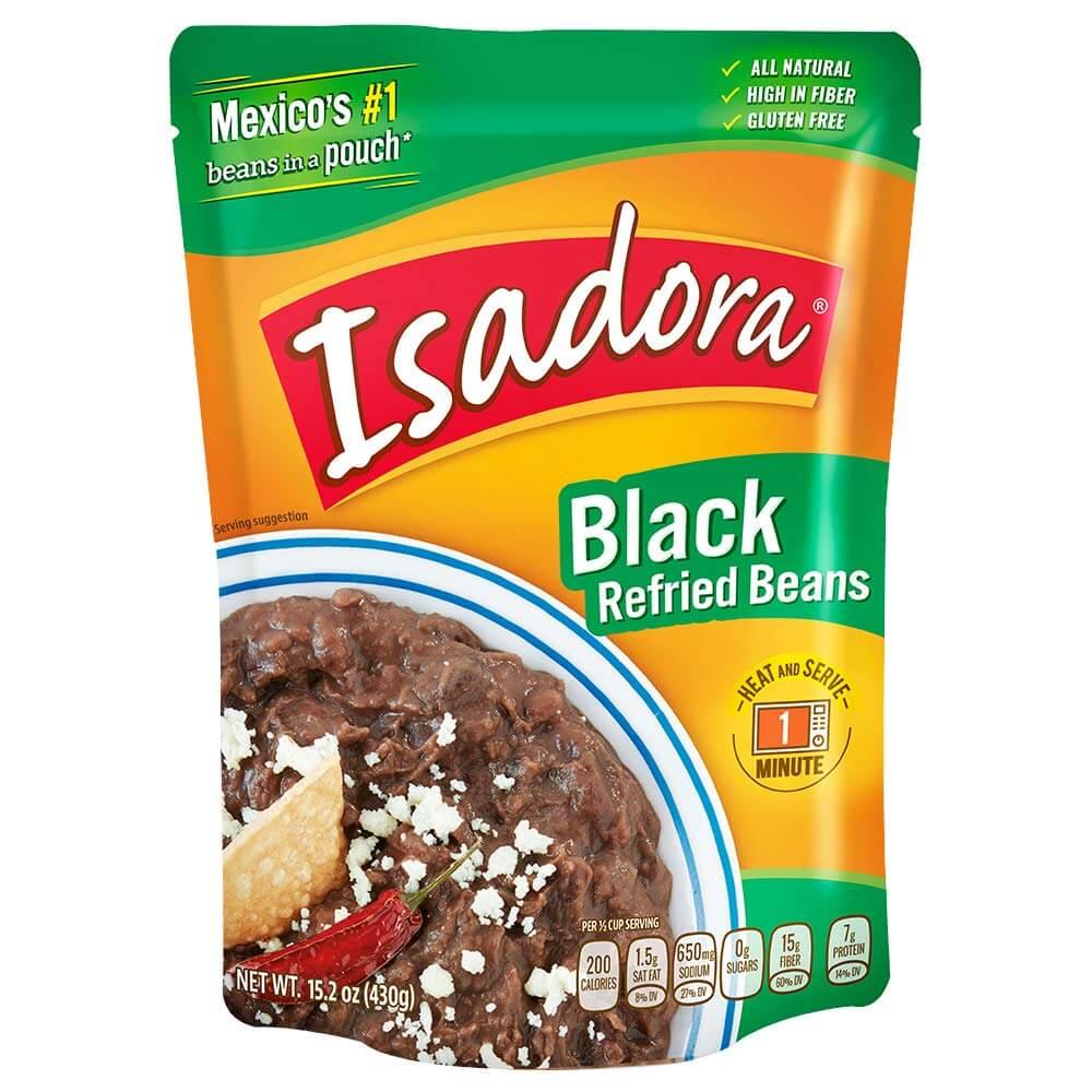 Isadora - Black Refried Beans 15.2 oz