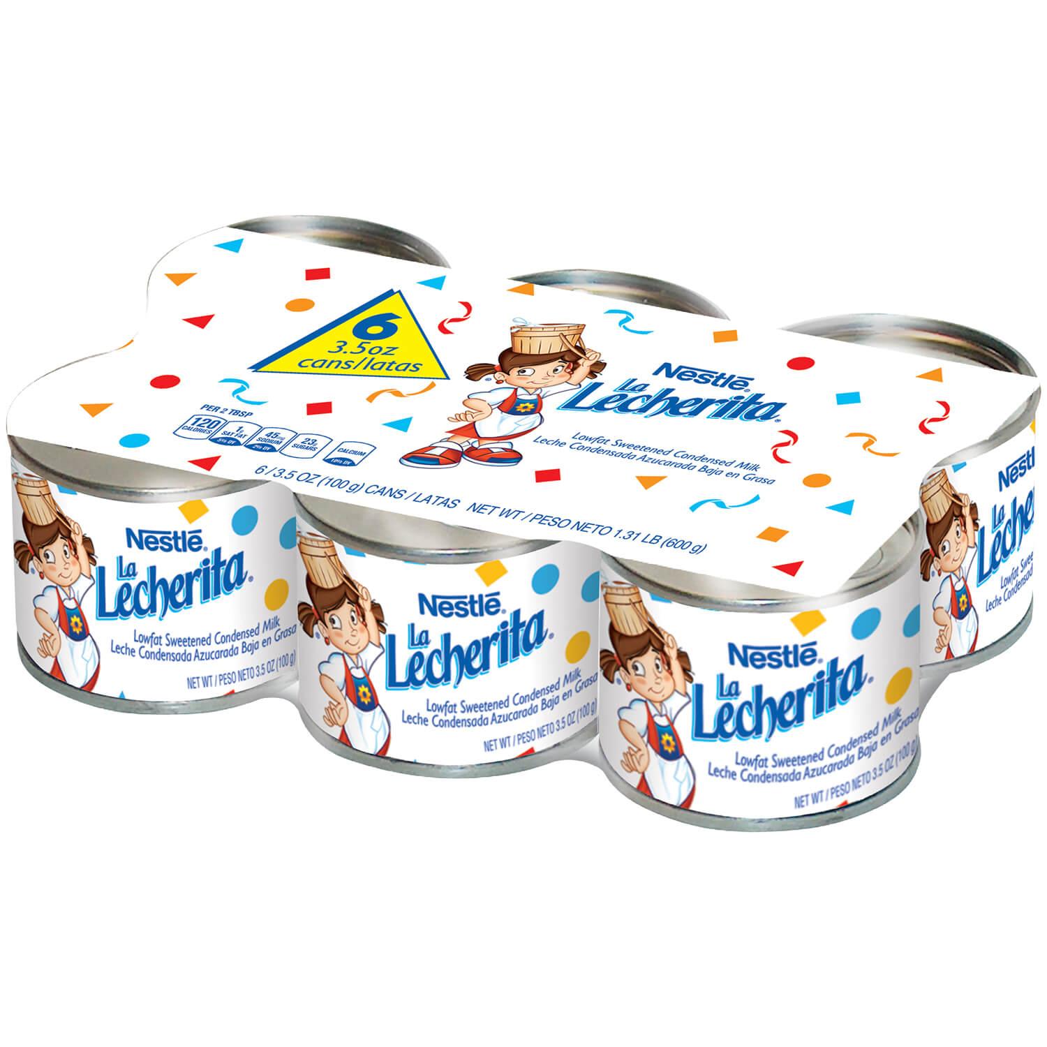 Nestle - La Lechera Sweetened Condensed Milk 6 cans 3.5 oz