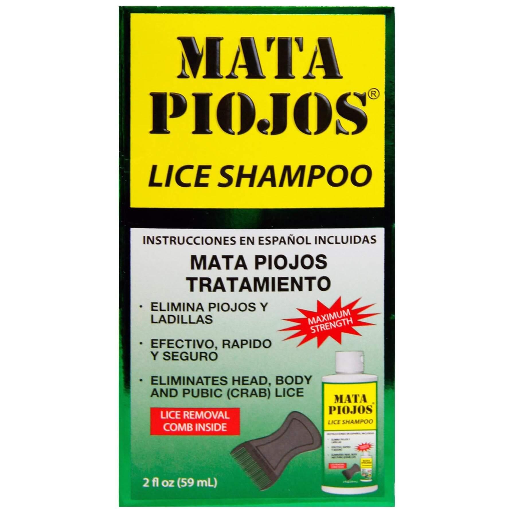 Mata Piojos - Lice Shampoo 2oz