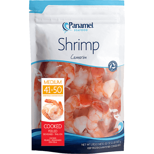 Panamei Seafood - Frozen Shrimp Medium 1 Lb
