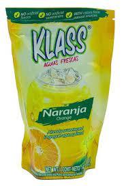 Klass - Orange Drink Mix 14oz
