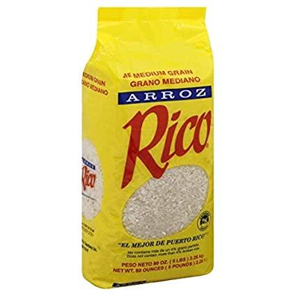 Rico - Medium Grain Rice 5Lb.
