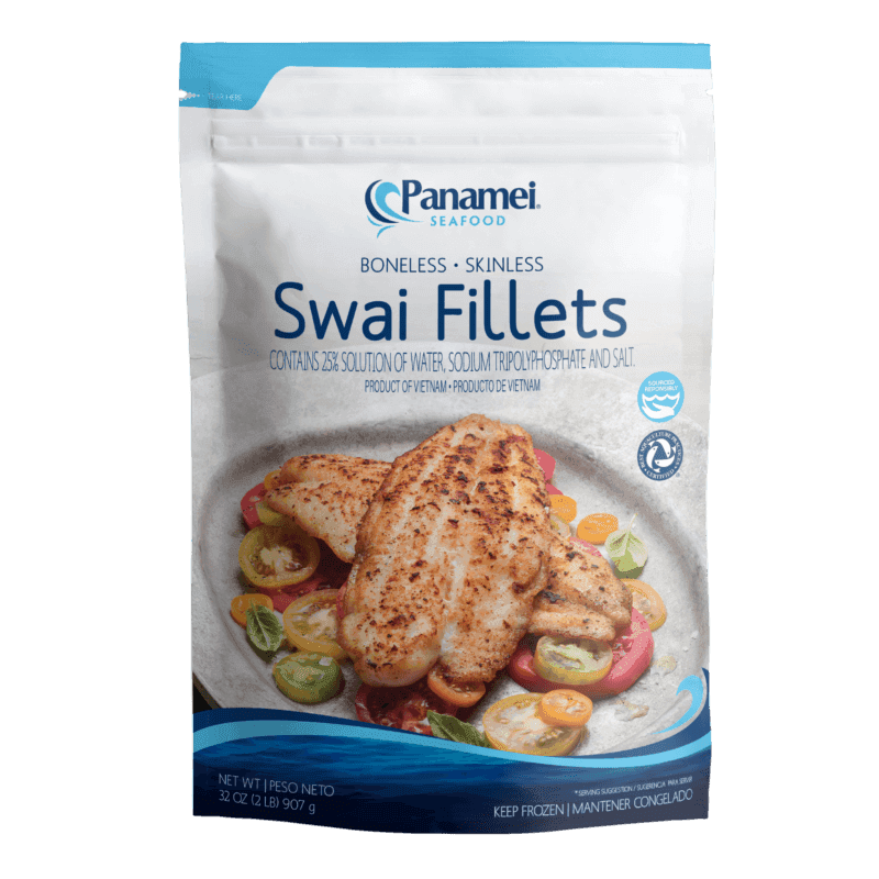 Panamei Seafood - Frozen Swai Fillets 1 Lb