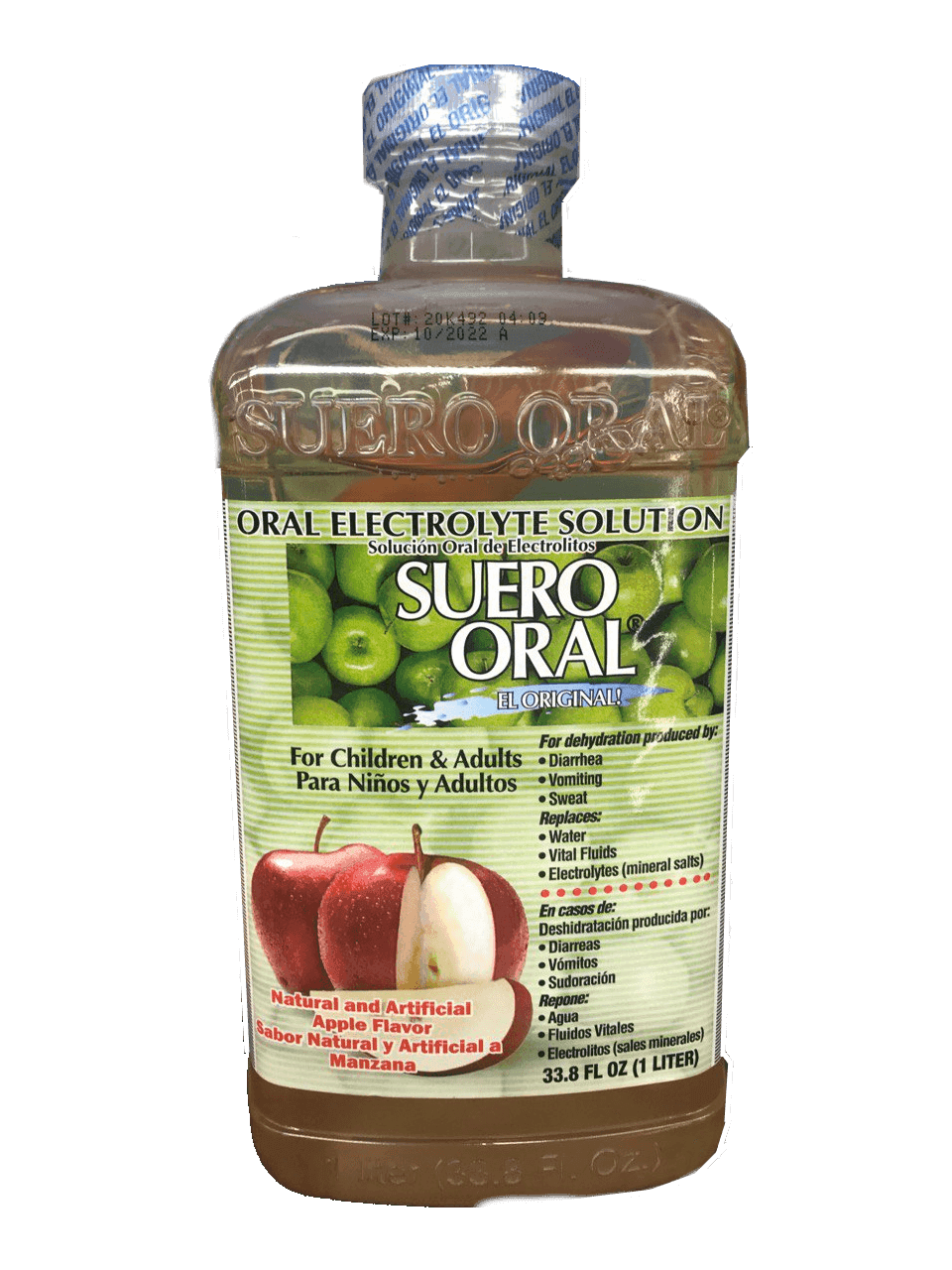 Suero Oral - Electrolyte Apple Fruit 33.8oz