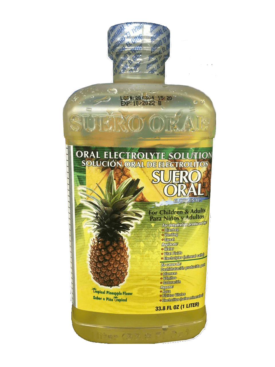 Suero Oral - Electrolyte Pineapple Fruit 33.8oz