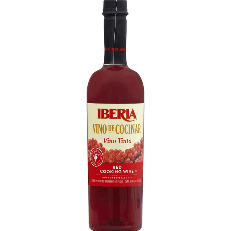 Iberia - Red Cooking Wine 12% Alcohol Volume, 25.4oz